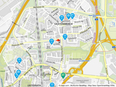 Lageplan - 5 Zimmer Einfamilienhaus zur Miete in Düsseldorf / Rath