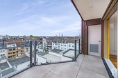 Terrasse - 3 Zimmer Dachgeschoßwohnung in Düsseldorf