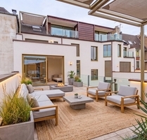 Repräsentative, hochwertige 3 Zimmer-Wohnung mit großer Dachterrasse im Herzen Düsseldorfs.