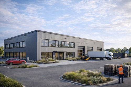 Halle - Gewerbeobjekt (Büro, Produktion, Verkauf) in Eichenzell / Welkers zum Kaufen