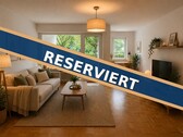 wohnzimmer_reserviert_portal - RESERVIERT! Zentral gelegene Erdgeschosswohnung mit Balkon, moderner Küche und renoviertem Bad in Lübbecke