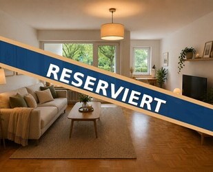 RESERVIERT! Zentral gelegene Erdgeschosswohnung mit Balkon, moderner Küche und renoviertem Bad - Lübbecke