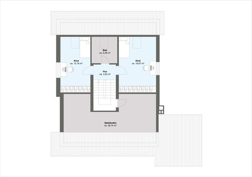 Eschenweg 9, 32609 Hüllhorst - Dachgeschoss - - 