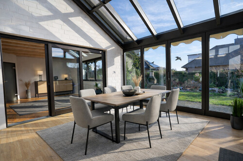 Wintergarten modern - Einfamilienhaus mit 160,00 m&sup2; in Hüllhorst zum Kaufen