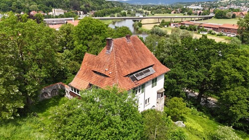 Außenansicht Umland - 13 Zimmer Mehrfamilienhaus, Wohnhaus zum Kaufen in Vlotho