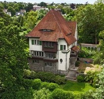Denkmalgeschützte Fabrikantenvilla an der Weser – Parkgrundstück mit drei zusätzlichen Bauplätzen - Vlotho