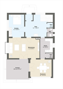 Bremer Str. 49, Uchte - Erdgeschoss - 