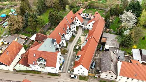 Ansicht aus Norden - Wohn- & Geschäftshaus zum Kaufen in Braunsbedra