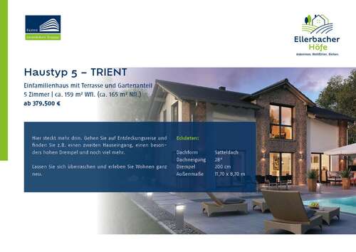 Ihr neues Zuhause: TRIENT - 5 Zimmer Einfamilienhaus in Lützen