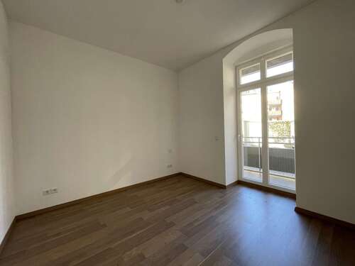 Schlafzimmer - 2 Zimmer Erdgeschoßwohnung in Chemnitz