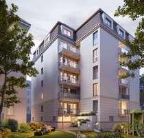 DG-Maisonettewohnung mit eigenem Dachgarten - Neubauprojekt mit Blick über Leipzig, KfW 40