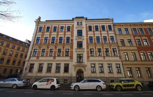Außenansicht - 2 Zimmer Dachgeschoßwohnung zum Kaufen in Leipzig