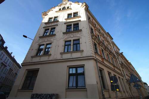 Ansicht Haus - Dachgeschoßwohnung mit 58,00 m² in Leipzig zum Kaufen