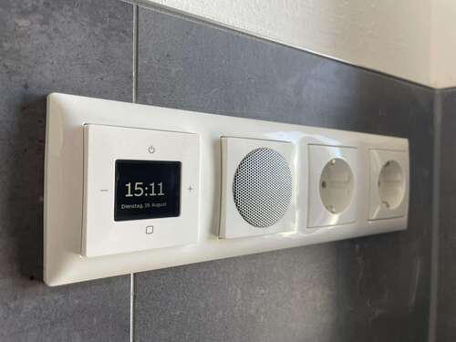 Einbauradio im Bad - 