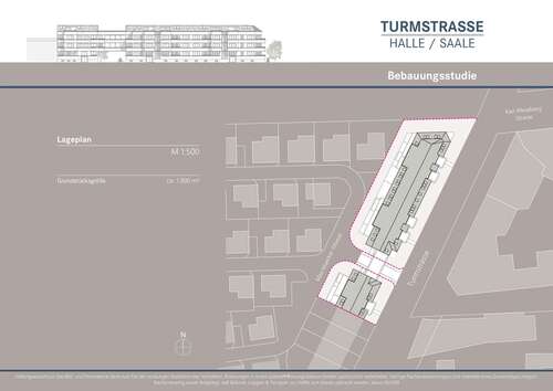 Lageplan - Grundstück in Halle (Saale)
