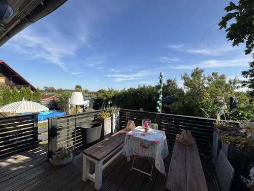 Blick von der Terase - 