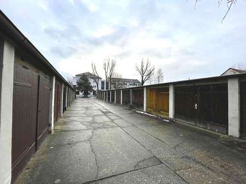 Ansicht Garagenhof - Grundstück in Leipzig