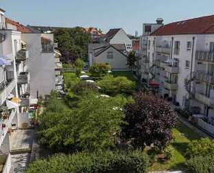 2-Raumwohnung (BJ 1995) mit 2 Balkonen, Aufzug, Tiefgarage & Blick in die Auenlandschaft - Leipzig Bundesweit - Sachsen - Leipzig - Leipzig, Stadt -