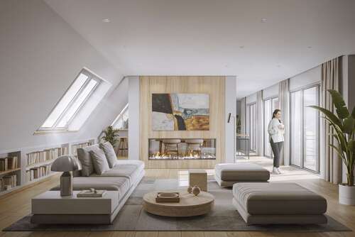 Visualisierung Innenraum - Einfamilienhaus mit 222,02 m² in Leipzig zum Kaufen