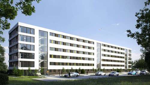 Schkeuditz_Rendering_Objekt - Innovative Büroflächen mit exzellenter Anbindung an A9 und Flughafen