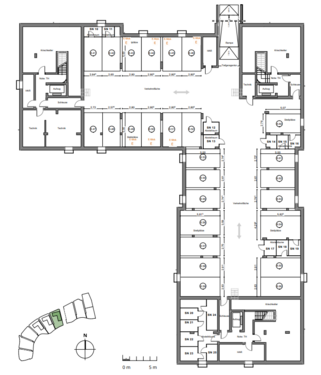Tiefgaragenplan - Tiefgaragenstellplatz mit E-Mobilität in Floragärten