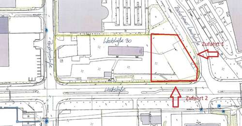 Lageplan_GR Flurstück 76 - Gewerbeobjekt (Büro, Produktion, Verkauf) zum Kaufen in Halle (Saale)