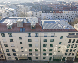 Panoramablick über die Südvorstadt: 2-Raum-ETW mit Loggia - Leipzig Bundesweit - Sachsen - Leipzig - Leipzig, Stadt -