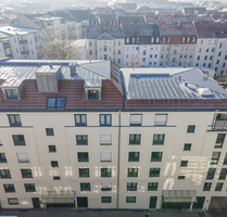 Panoramablick über die Südvorstadt: 2-Raum-ETW mit Loggia - Leipzig Bundesweit - Sachsen - Leipzig - Leipzig, Stadt -