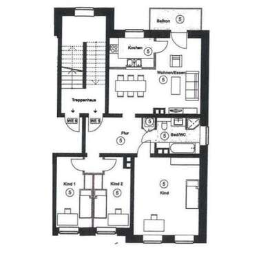Wohnung Nr. 5 - 