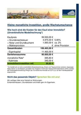 Unverbindl. Modellrechnung - 