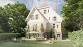 Visualisierung_Hof - 6 Zimmer Villa zum Kaufen in Schömberg