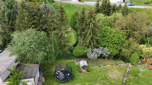 Luftbild hinterer Teil Grundstück - 