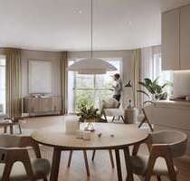 KfW40-Neubauprojekt in der beliebten Südvorstadt: 4Raum-Wohnung mit großem Balkon zum Eigentum - Leipzig
