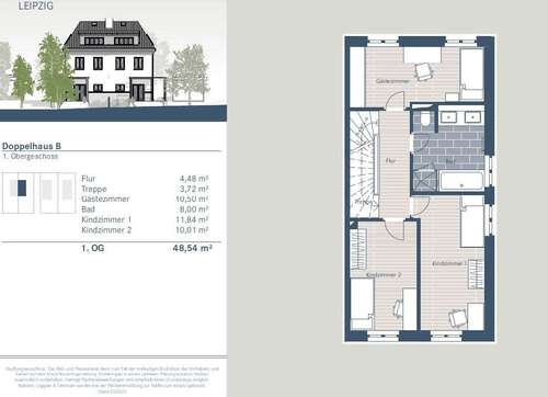 Doppelhaus B 1.OG - 