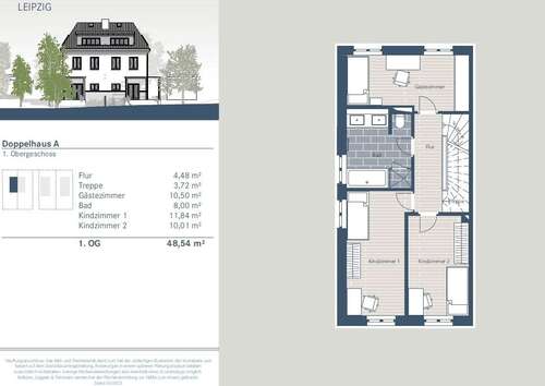 Doppelhaus A 1.OG - 