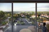 Blick auf Dachterrasse - 
