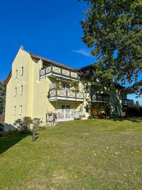 Hausansicht - 3 Zimmer Terrassenwohnung in Leipzig