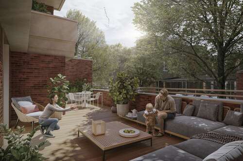 Visualisierung Balkon - 