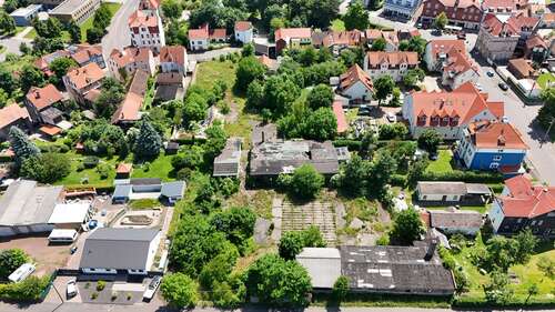 Rückseite Vogelperspektive - 