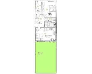 2-Raum-ETW mit Terrasse und eigenem Garten in der beliebten Südvorstadt - Leipzig Bundesweit - Sachsen - Leipzig - Leipzig, Stadt -