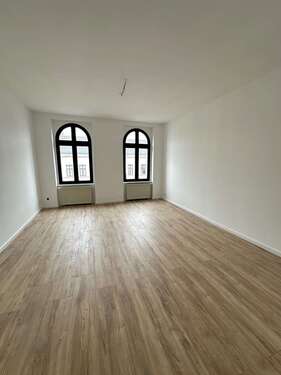 Wohnzimmer Ansicht 1 - 3 Zimmer Etagenwohnung zur Miete in Leipzig