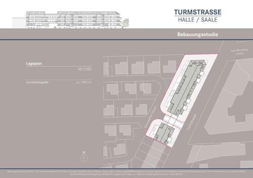 Lageplan - Grundstück in Halle (Saale)