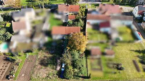 Grundstück Vogelperspektive - 3 Zimmer Halle zum Kaufen in Teutschenthal