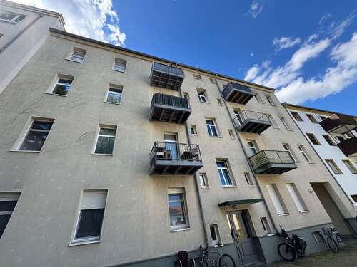 Rückansicht - 3 Zimmer Etagenwohnung in Leipzig