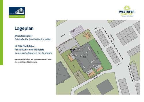 Westuferquartier Lageplan - 