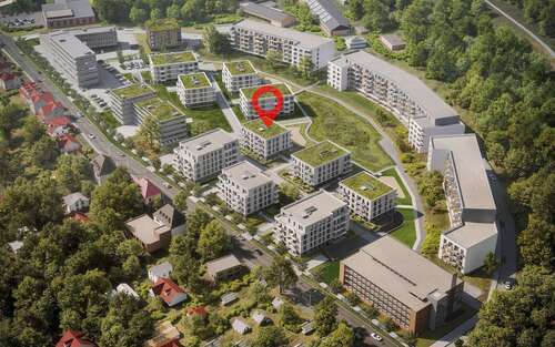 Kirschberg-Quartier - Neubau - Wohnen und investieren in der Stadt der Dichter und Denker!