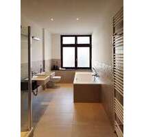 Stilvolle 4-Zimmer-Wohnung mit Badewanne, Dusche und Süd-Balkon in denkmalgeschütztem Altbau - Leipzig Bundesweit - Sachsen - Leipzig - Leipzig, Stadt -