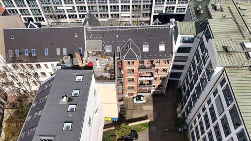 Vogelperspektive Rückansicht - 