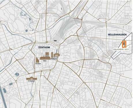 Lage in der Stadt - 