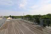 Dachterrasse - Bezugsfrei: Penthouse mit Loggia und Dachterrasse, einzigartiger Blick über den Clara-Zetkin-Park